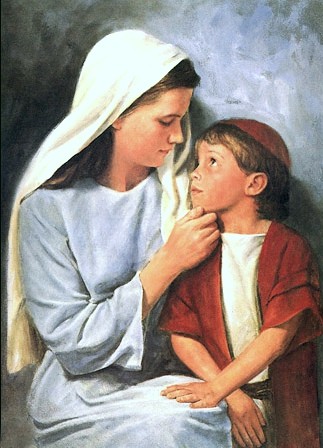 Deus Filho e Maria
