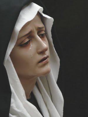 Terço das lágrimas de sangue de Nossa Senhora
