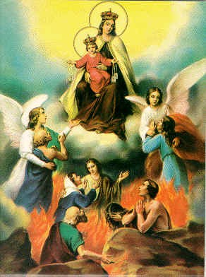 Porque rezar  pelas almas do Purgatório?